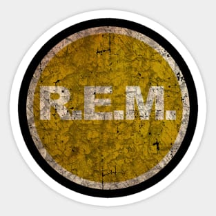 R.E.M. - are you a fan? Sticker